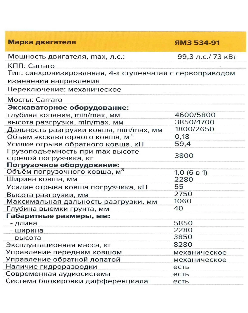 Экскаватор-погрузчик
